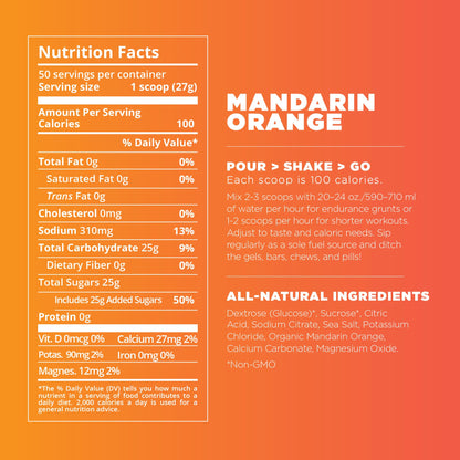 Tailwind Nutrition Endurance Fuel, Dauwaltermelon, 50-Serving Bag