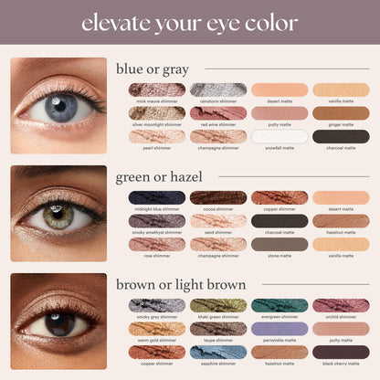 Julep Eyeshadow 101 Cream-to-Powder Waterproof Eyeshadow Stick – Midnight Blue Shimmer – Long-Lasting, Buildable, Crease-Proof, Cruelty Free, Shimmer Finish with Built-In Smudger
