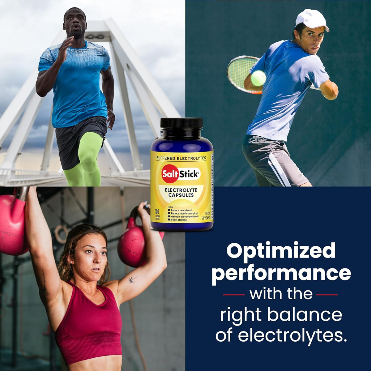 SaltStick Sugar Free Electrolytes Salt Pills 0 Calories 0 Sugar 100 Count