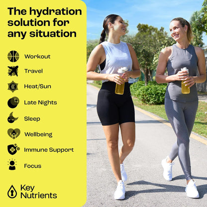 KEY NUTRIENTS Hydration Bundle – Multivitamin Electrolyte Powder Lemonade (90 Servings) & Electrolyte Tablets (200 Tablets) – No Sugar, No Calories – Sodium & Energy Support –, Made USA
