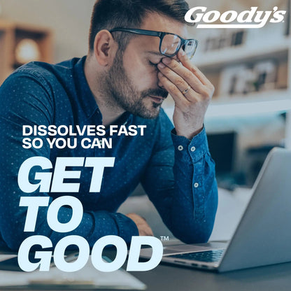 Goody’s Headache Relief Plus Mental Alertness Powder, with Aspirin and Caffeine, Strawberry Citrus Flavor, 16 Count Goody'sBuy Supplements Australia
