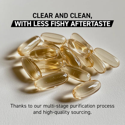 Kaged Omega 3 Fish Oil Supplement | 3000mg Omega 3 Fatty Acid with EPA & DHA | Ultra-Pure | No Fish Burps | 60 Pills