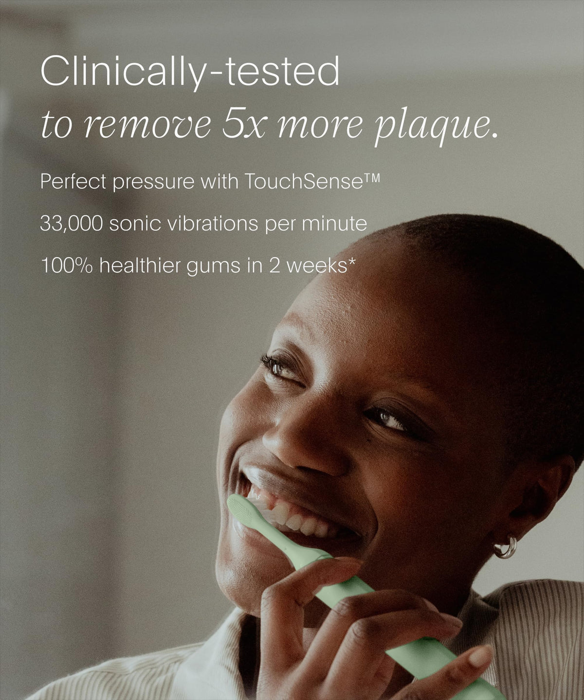 Suplement ​SURI 2.0 New Sonic Electric Toothbrush with Pressure Sensor | 1 Month+ Battery | Electric Toothbrush for Adults - VelvetGlow USA
