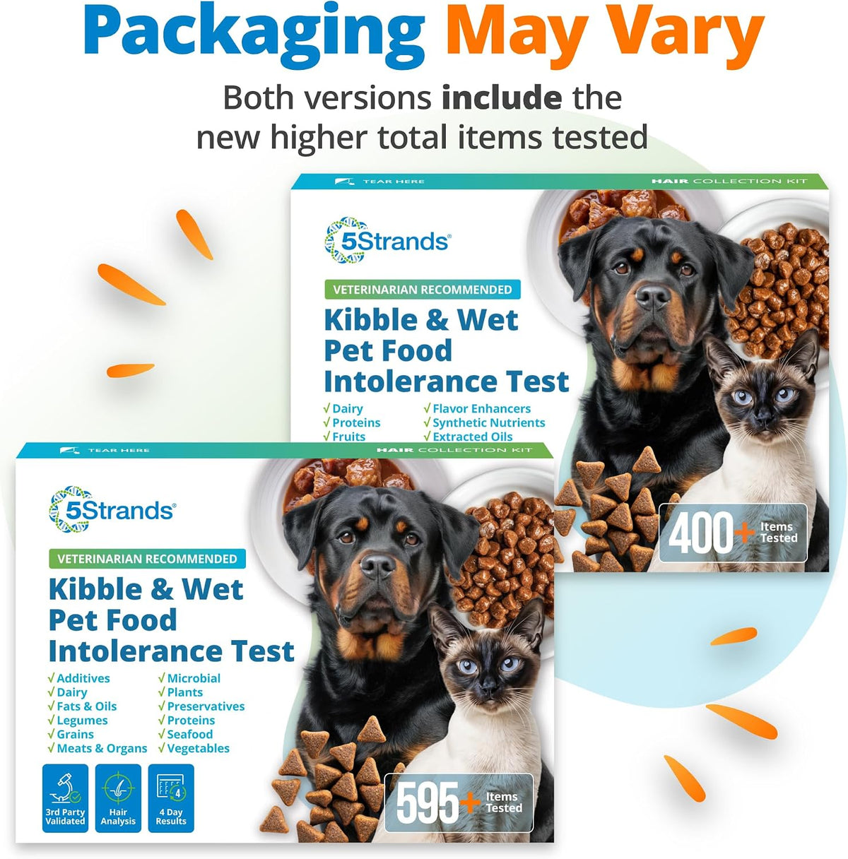 5Strands Kibble & Wet Pet Food Intolerance Test for Dogs & Cats