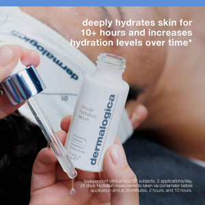 Dermalogica Circular Hydration Face Serum with Hyaluronic Acid - Deep Hydrating and Long Lasting, 0.34 fl oz