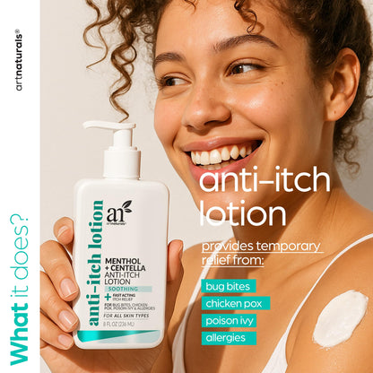 Artnaturals Anti-Itch Lotion with Menthol, 8 oz