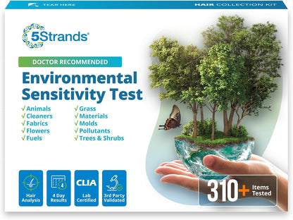 5Strands Environmental Sensitivity Test for Adults & Kids, 282 Items Tested