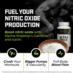 Epoch Nutrition | Ultra Drive – Advanced Performance Formula | Supports Energy, Endurance, and Healthy Circulation | with Tongkat Ali, Icariin & Nitric Oxide Support Epoch Nutrition SciencesBuy Supplements Australia