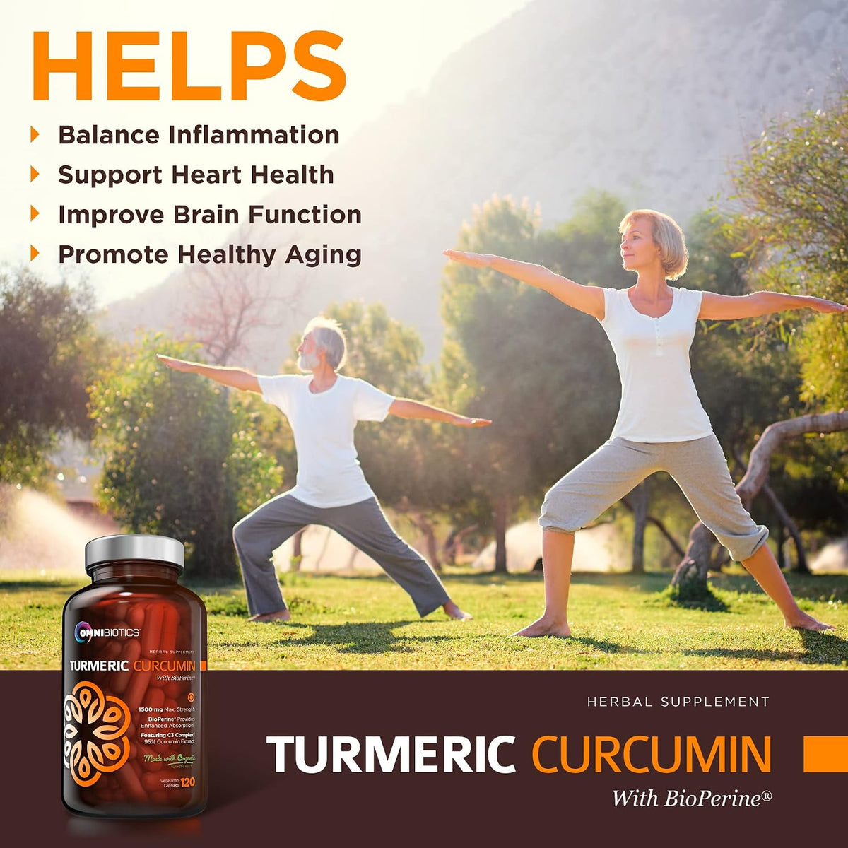 OmniBiotics Myo-Inositol + Turmeric Curcumin