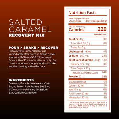 Tailwind Nutrition Recovery Mix, Chocolate, 20-Serving Bag