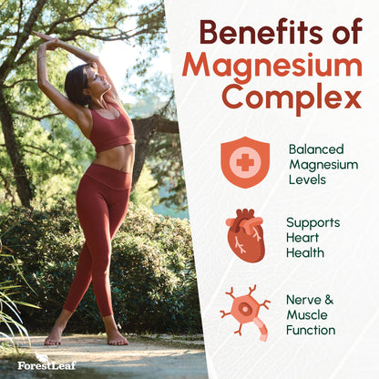 Magnesium Glycinate 500mg Complex - Magnesium Supplement Capsules for Sleep and Calmness - Non-GMO, 3rd Party Tested