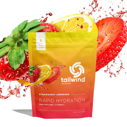 Tailwind Nutrition Rapid Hydration, Strawberry Lemonade, 12 Servings