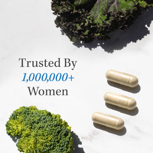Suplement ​DIM Supplement 200 mg (120 Ct) | Estrogen Balance for Women & Men | Hormone Balance, Hormonal Acne Supplements, Menopause, Antioxidant & PMS Support - VelvetGlow USA