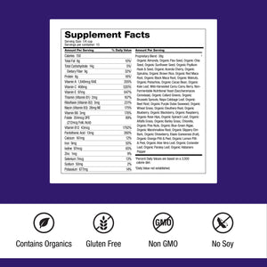 Dr. Schulze's SuperFood Ultra | Organic Super Food Powder | Vitamin B Complex and 520% Vitamin C | May Help Boost Energy & Improve Fitness | Vegan, Non-GMO & Gluten-Free | 17.4 Oz Dr. Schulze'sBuy Supplements Australia