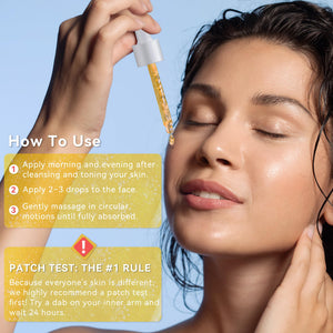 Suplement ​XIANUI Deep Vitamin Radiance Serum - 5% Niacinamide + TXA + Vitamin C - Brightening & Hydrating Face Serum with Ceramide & Triple Hyaluronic Acid - VelvetGlow USA