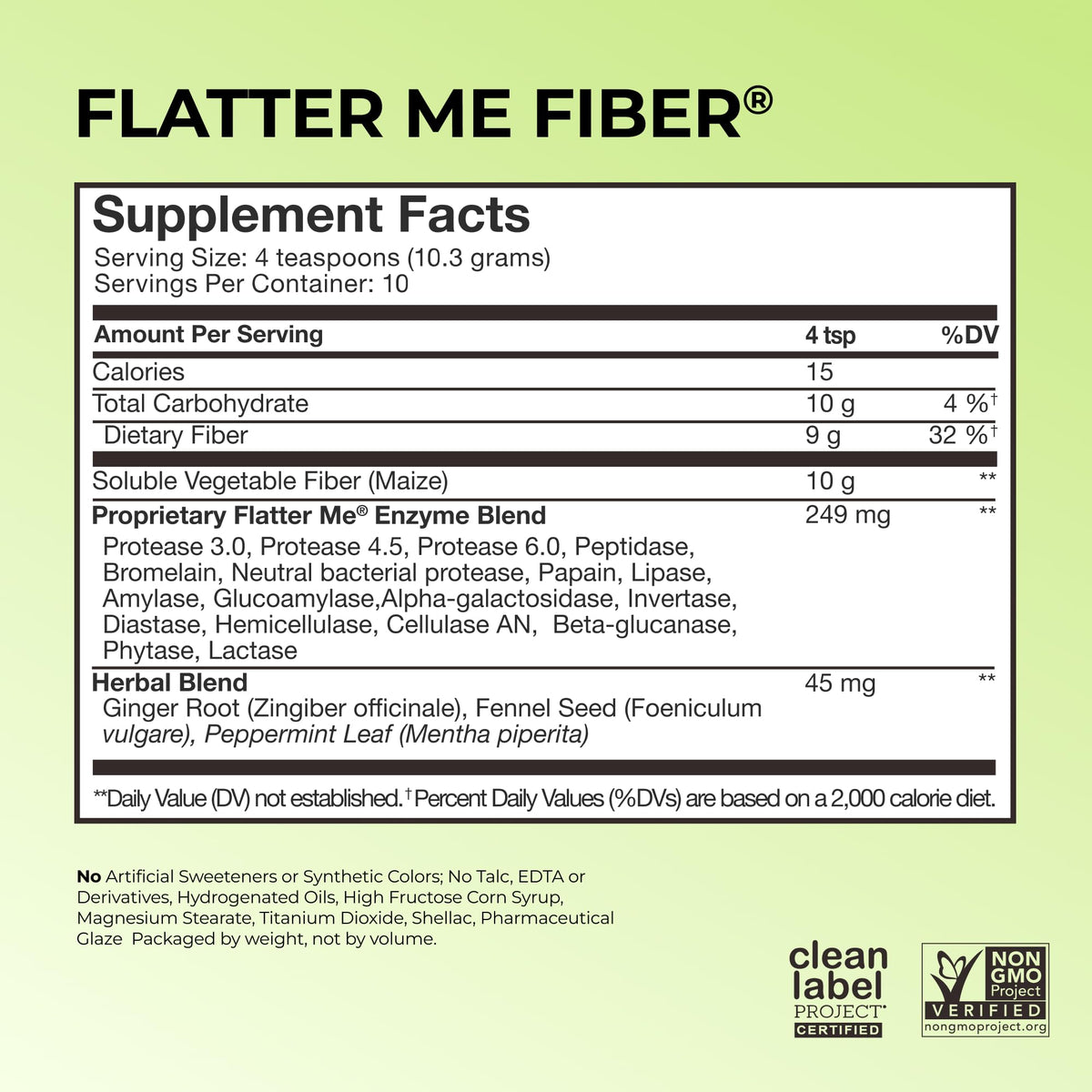 HUM Flatter Me Fiber Strawberry Lemon Fiber Powder Drink Mix, 10 Servings