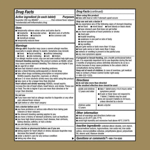 GoodSense Ibuprofen Tablets - 200 mg - Fever Reducer & Pain Relief for Body Aches, Headache, Arthritis Pain, Menstrual Cramps, 500 Count GoodSenseBuy Supplements Australia
