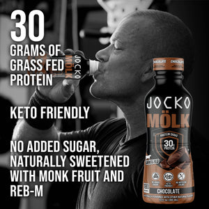 Jocko Fuel Protein Shake Bundle - Vanilla and Chocolate (24 Count) Jocko Fuel buy supplements Au
