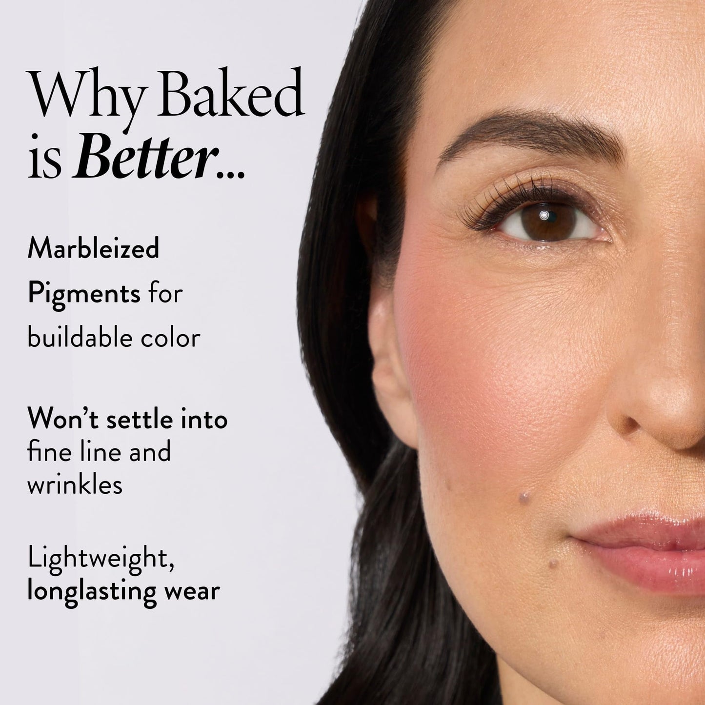 LAURA GELLER NEW YORK Baked Blush-n-Brighten for Mature Skin - 09 Starfish Island - Powder Blush Won't Settle into Fine Lines - Buildable Natural Finish – Longlasting Formula - Made in Italy