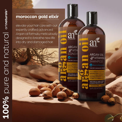 ArtNaturals Argan Oil Shampoo & Conditioner Set, 16 fl oz