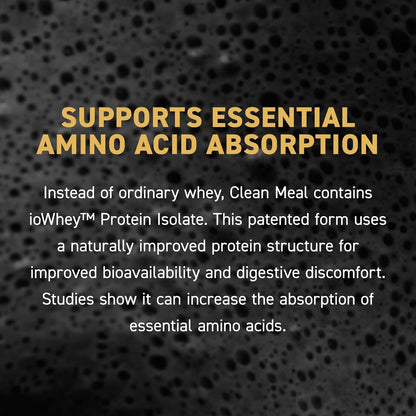 Kaged Clean Meal Powder | Chocolate Peanut Butter | Meal Replacement Shake | Whey Protein Isolate | Clean Carbs, MCT Oil Fats, Organic Vitamins and Minerals | Supplements for Men & Women | 20 Servings