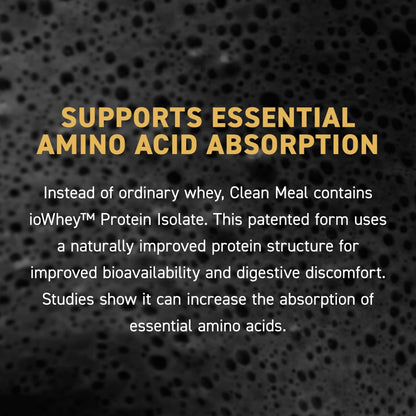 Kaged Clean Meal Powder | Chocolate Peanut Butter | Meal Replacement Shake | Whey Protein Isolate | Clean Carbs, MCT Oil Fats, Organic Vitamins and Minerals | Supplements for Men & Women | 20 Servings