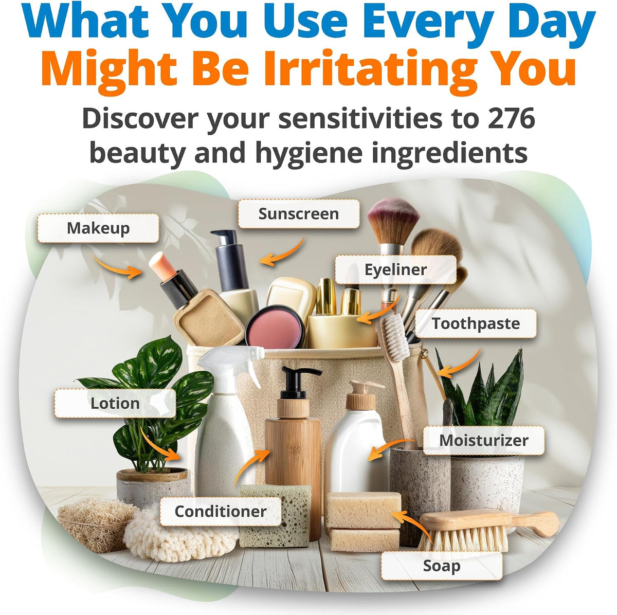 5Strands Nutrition Imbalance Test + Beauty Hygiene Sensitivity Test Bundle, At-Home Hair Analysis for Adults & Kids, Identify Nutrient Absorption Gaps & Personal Care Ingredient Sensitivities