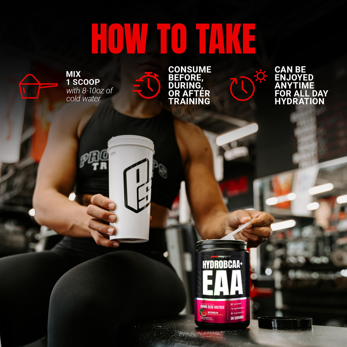 ProSupps HydroBCAA Essential Amino Acids Powder, Fruit Punch - Workout Supplement with BCAA, EAAs & Electrolytes for Hydration & Recovery - Stimulant-Free, Soy & Gluten-Free - 30 Servings