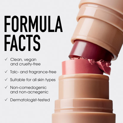 bareMinerals Gen Nude Dew in One Cheek & Lip Stick - Bare Necessity