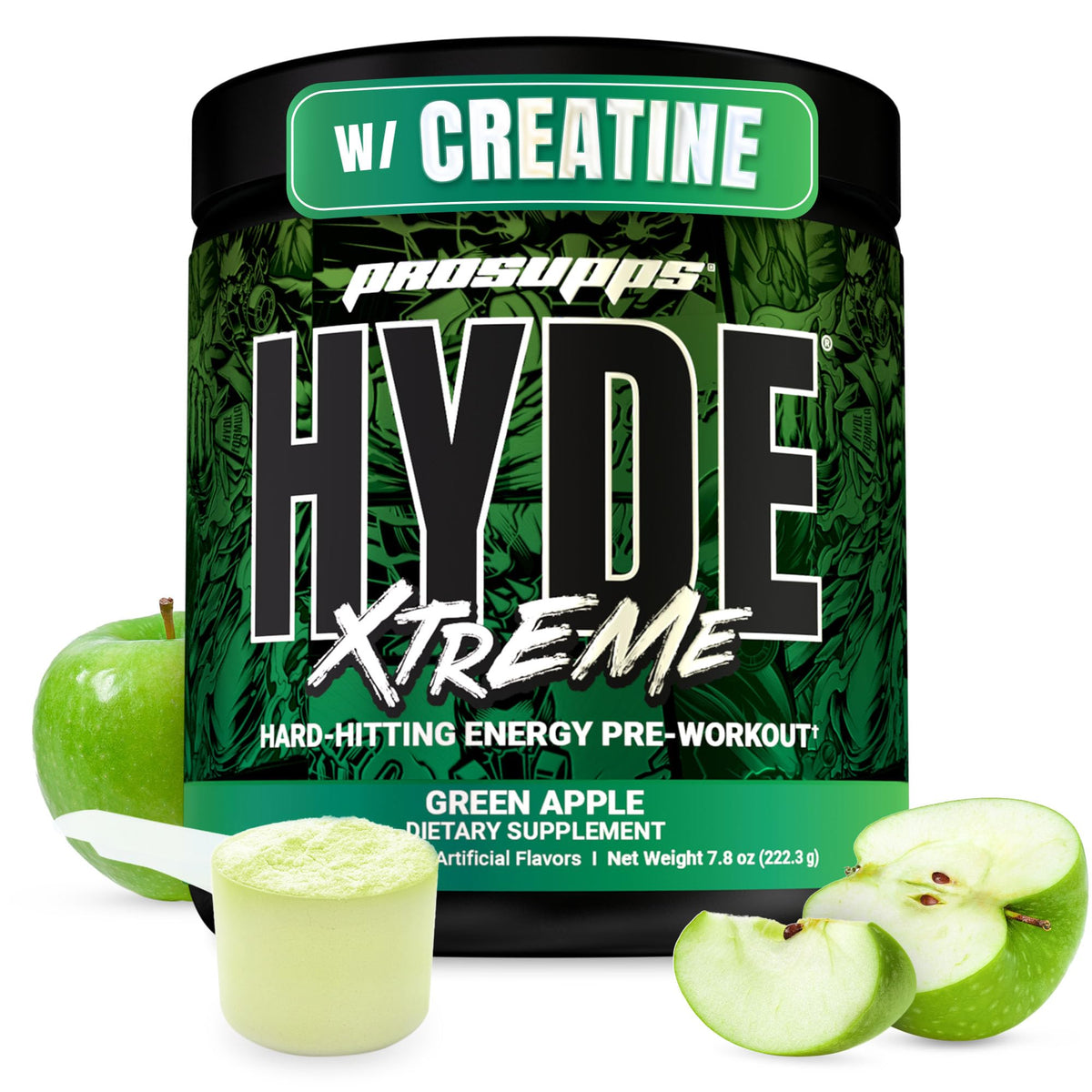 ProSupps Mr. Hyde Xtreme Pre Workout Powder with Creatine, Beta Alanine & Caffeine – Extreme Energy, Pumps, Focus & Performance - Fitness & Gym Supplements for Men & Women (Pixie Dust, 30 Servings)