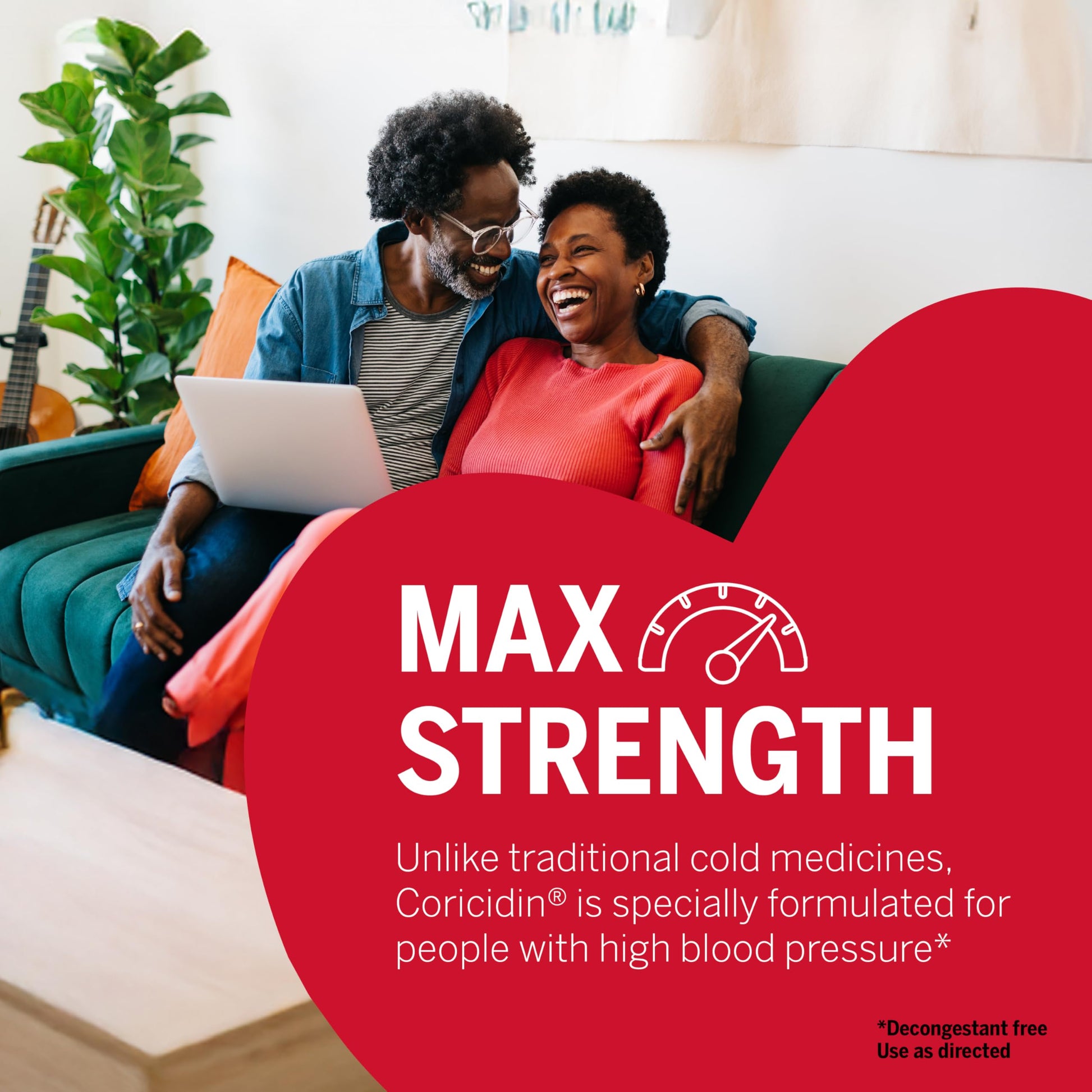 Coricidin HBP, Decongestant-Free Cold Symptom Relief for People with High Blood Pressure, Maximum Strength, Flu & Chest Congestion Liquid Gels, 24 Count Coricidin HBP buy supplements Au