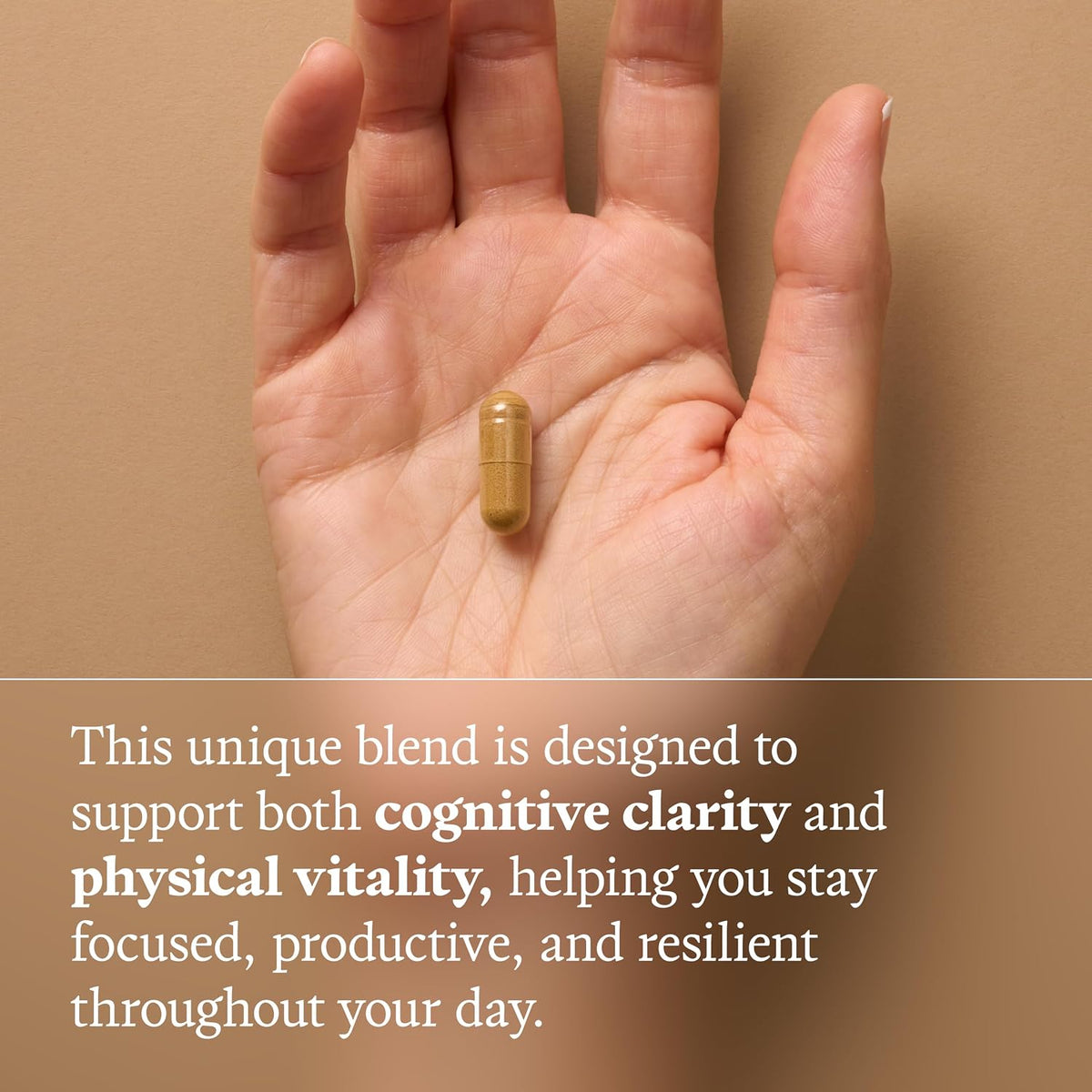 Ultra Life Sport - Beyond Focus Organic Mushroom Supplement - 30 Capsule Brain Supplements for Memory and Focus - 100% Vegan, Non-GMO - Memory Booster with Bacopa, Cordyceps, & Lion’s Mane