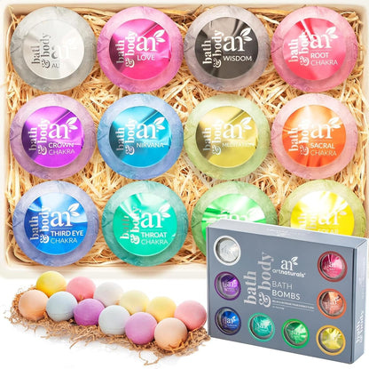 ArtNaturals Bath Bomb Gift Set, 12 Bath Bombs, 4 oz Each
