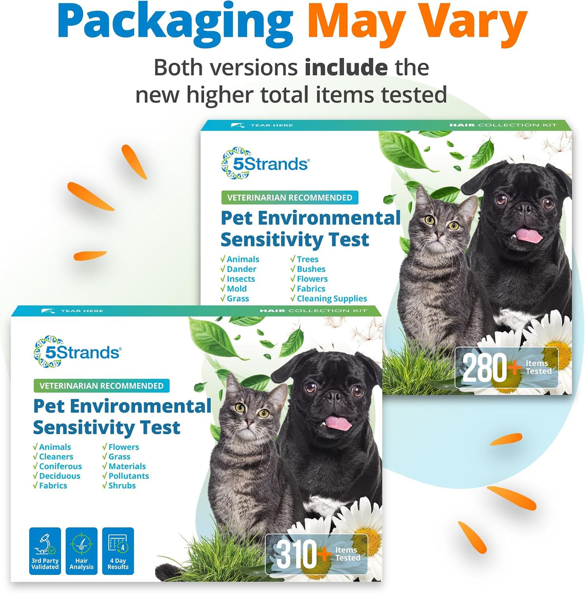 5Strands Pet Environmental Sensitivity Test for Skin Health