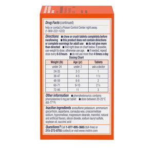 Motrin Children's Dye-Free Chewable Tablets with Ibuprofen, Kids' Fever Reducer & Pain Reliever for Sore Throat, Fever, Toothache & Pain Relief, Grape Flavor, 24 Ct Motrin buy supplements Au