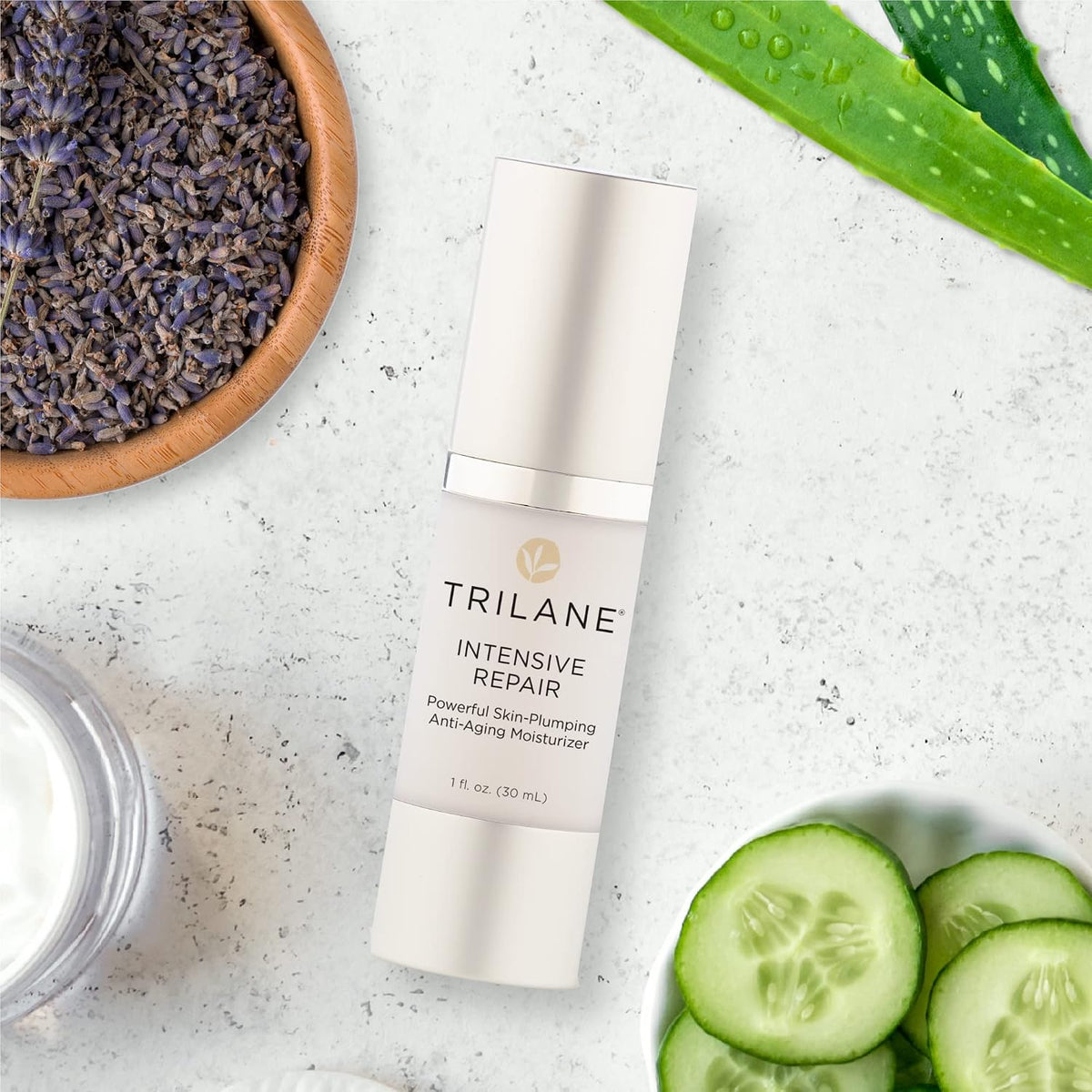 Healthy Directions Trilane Intensive Repair Deep Wrinkle Repair Anti-Aging Moisturizer with Squalane