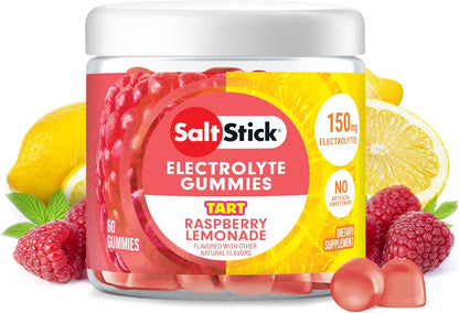 SaltStick Electrolyte Gummies Tasty Quick Electrolytes for Hydration 60ct