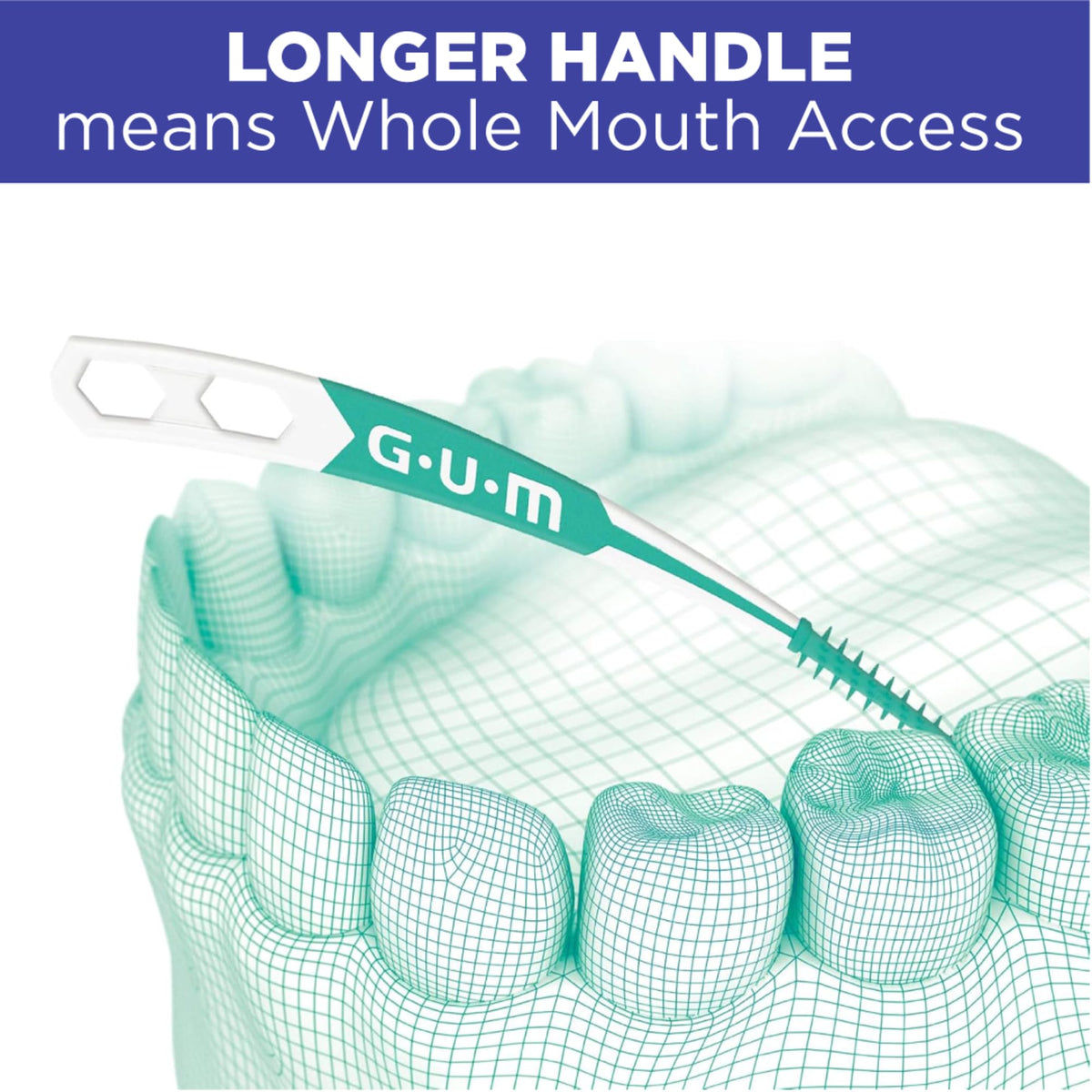 Suplement ​GUM Soft-Picks Advanced – Easy-to-Use Interdental Picks for Plaque Removal & Gum Health with Convenient Carry Case, Dentist Recommended - VelvetGlow USA