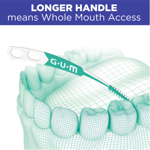 Suplement ​GUM Soft-Picks Advanced – Easy-to-Use Interdental Picks for Plaque Removal & Gum Health with Convenient Carry Case, Dentist Recommended - VelvetGlow USA