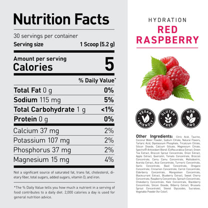 Kaged Sugar Free Hydration | 5 Key Electrolytes | Coconut Water | Tastes Amazing | 60 Servings