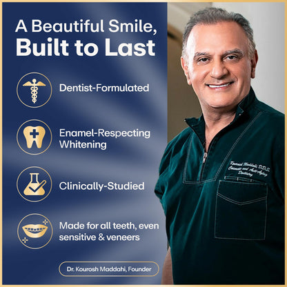 Lumineux Teeth Whitening Toothpaste 2 Pack Peroxide Free Enamel Safe for Sensitive Whiter Teeth, Fluoride Free, No Alcohol, Artificial Colors,