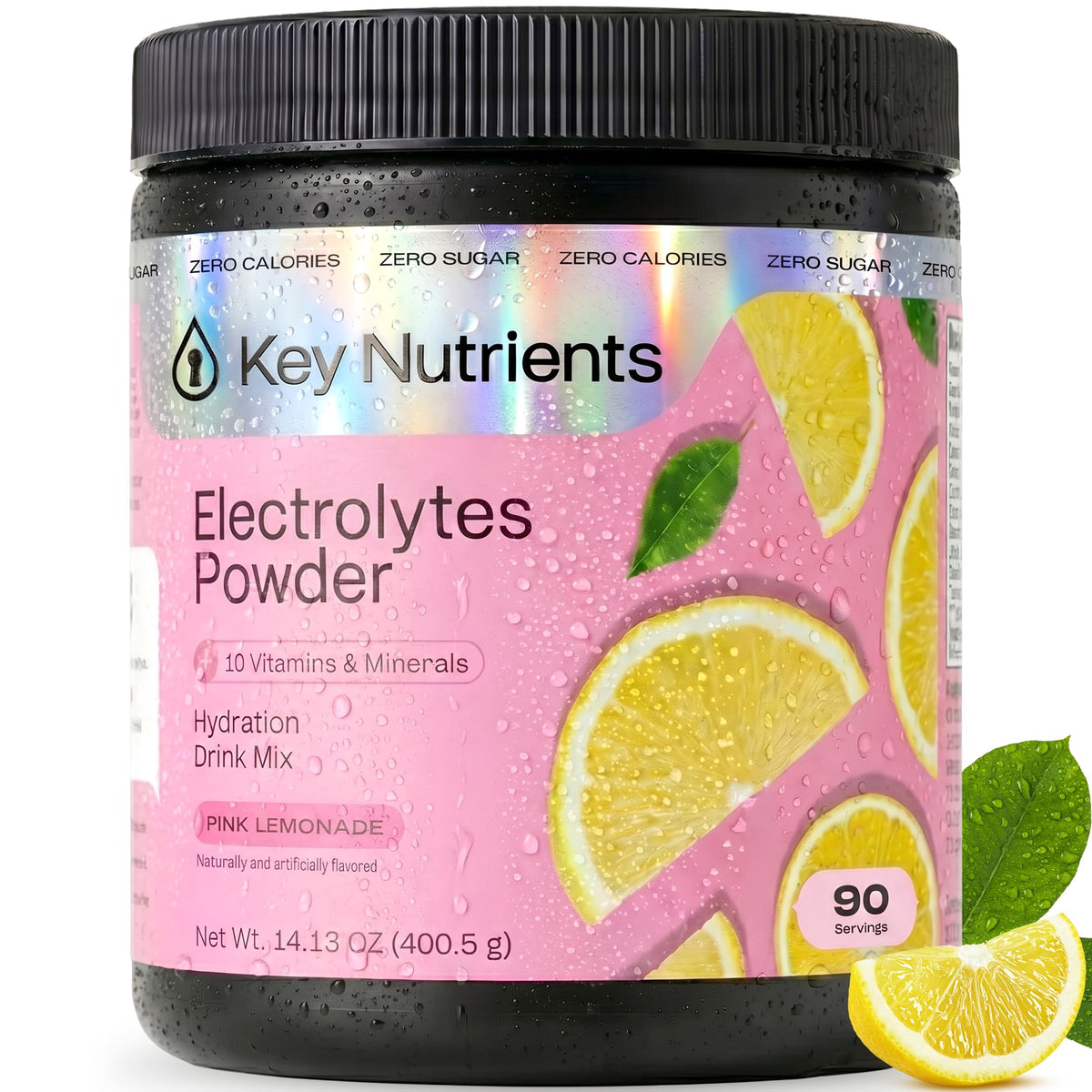 KEY NUTRIENTS Multivitamin Electrolyte Packets, No Sugar Variety Pack, 10Ct