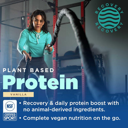 Gnarly Vegan Plant Protein, Meal Replacement - Vanilla (28.2oz) and Gnarly Preworkout Strawberry Lemonade Caffeine Free (14.82oz)
