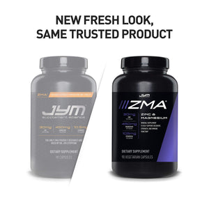 ZMA JYM, Zinc & Magnesium Supplement - Zinc, Magnesium and Vitamin B6, YM Supplement Science, 90 Vegetarian Capsules JYM Supplement Science buy supplements Au