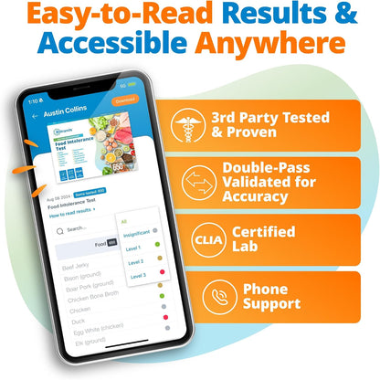 5Strands Food Intolerance & Beauty Hygiene Sensitivity Test Bundle, At-Home Hair Analysis for Adults & Kids, Identify Food Reactions & Personal Care Ingredient Sensitivities, Results in 4 Days