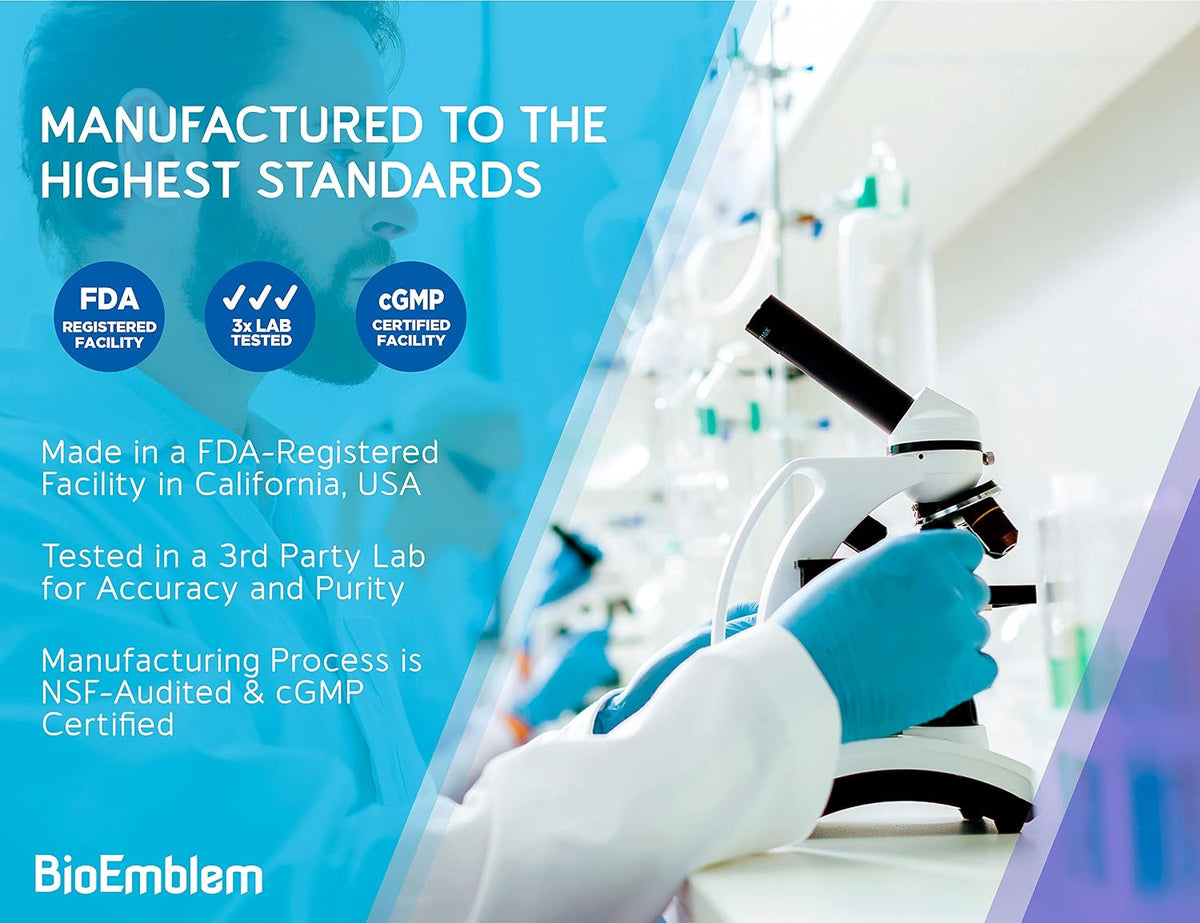 BioEmblem Triple Magnesium Complex Pair with Vitamin D3 K2