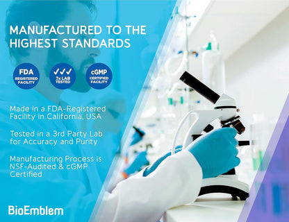 BioEmblem Triple Magnesium Complex Pair with Vitamin D3 K2