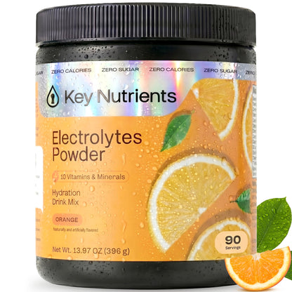 KEY NUTRIENTS Multivitamin Electrolyte Packets, No Sugar Variety Pack, 10Ct