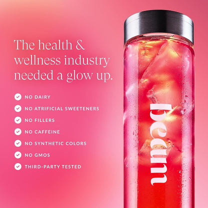 BEAM Glow & Creatine Bundle, Hormone Balance, Energy & Muscle Support for Women, Hair, Skin, Nails, Hydration, Vegan, No Sugar, Third Party Tested
