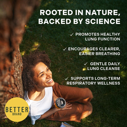 Betterbrand Mullein Drops for Lung Detox - Mullein Leaf Tincture with Chlorophyll - Helps Support Respiratory Health